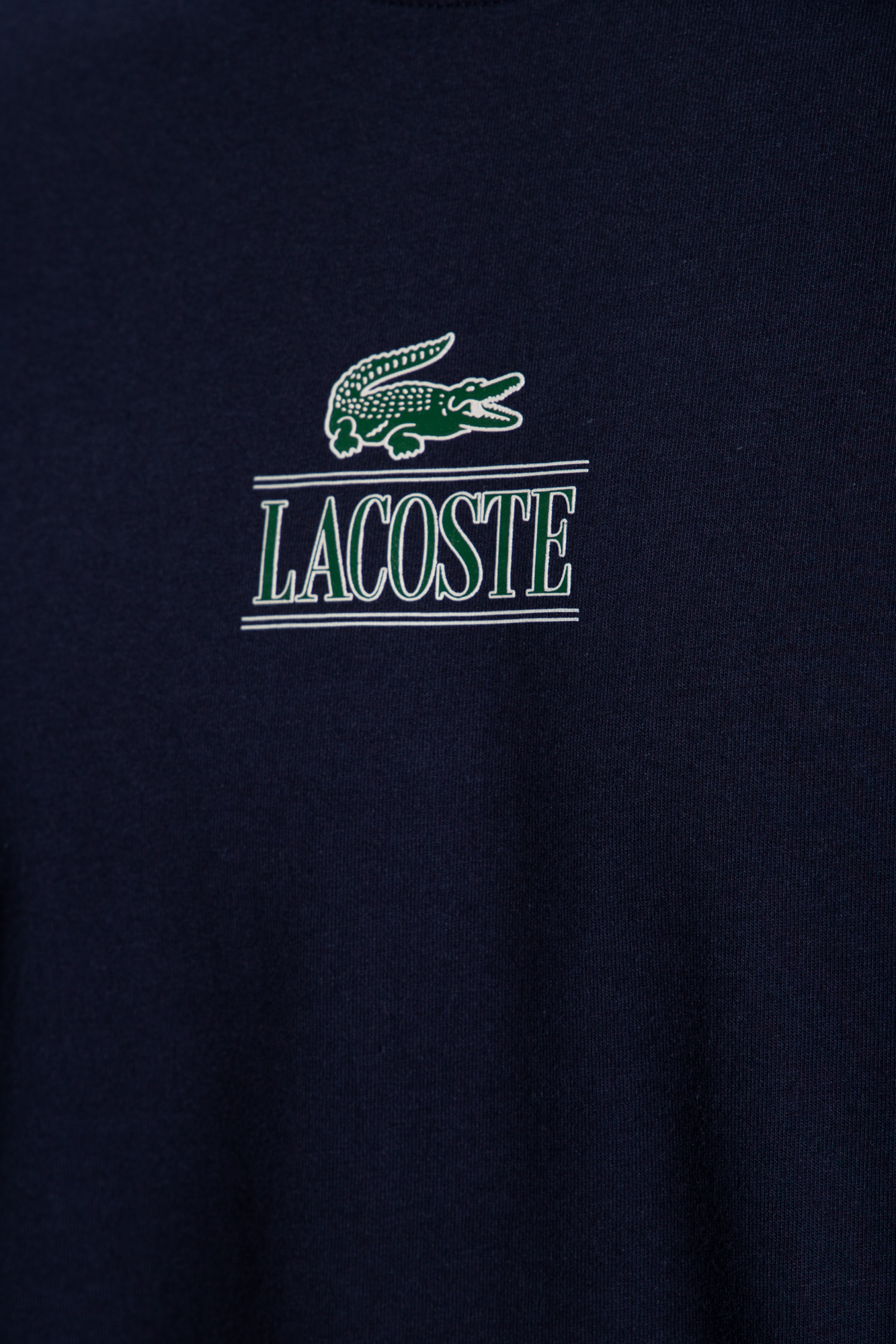 Lacoste brand outlet t shirt